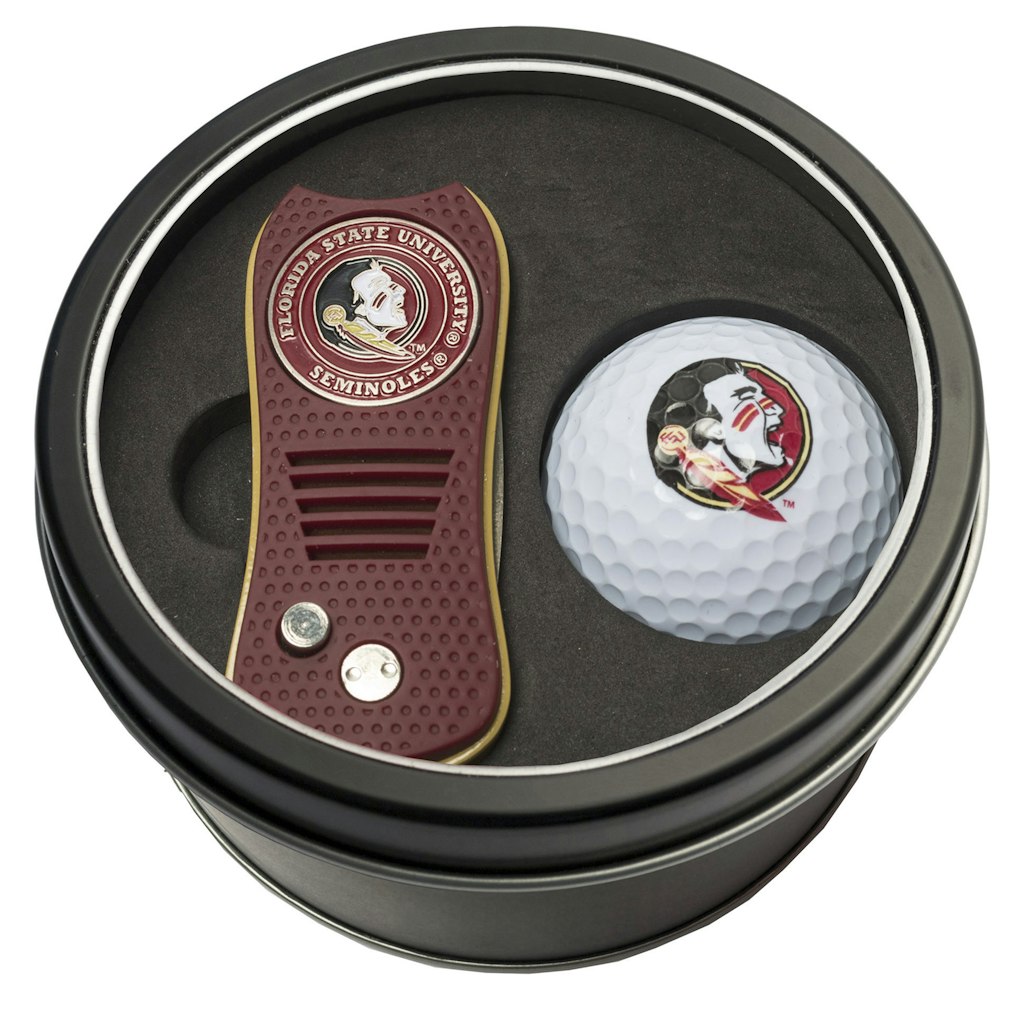 Florida State Seminoles Divot Tool and Golf Ball Tin Gift Set: $29.99 Florida State Seminoles Divot Tool and Golf Ball Tin Gift Set: $29.99