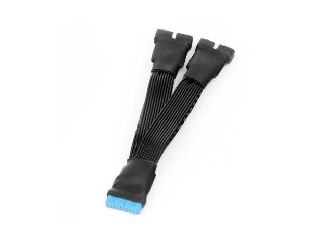 USB 3.0 19/20-Pin Y-Splitter Motherboard Extension Cable 5.9-inch: $28.89 USB 3.0 19/20-Pin Y-Splitter Motherboard Extension Cable 5.9-inch: $28.89