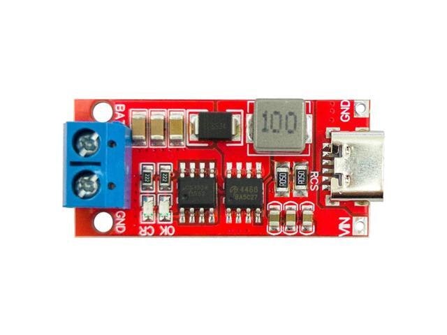 3S Type-C 12.6V 2A Li-Ion Battery Charger Module: $23.69