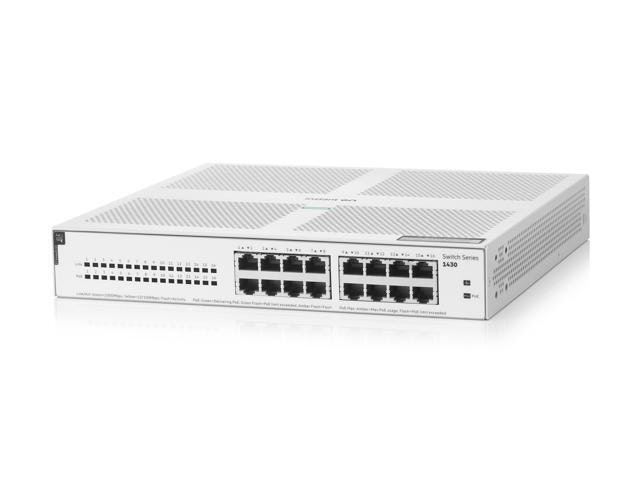 HPE Networking Instant On 1430 16-Port Gigabit 124W PoE Switch: $219.99