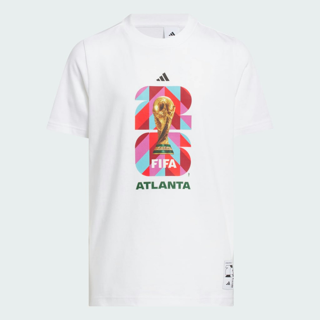 FIFA World Cup 26 Atlanta Host City Junior Graphic T-Shirt: $45 FIFA World Cup 26 Atlanta Host City Junior Graphic T-Shirt: $45