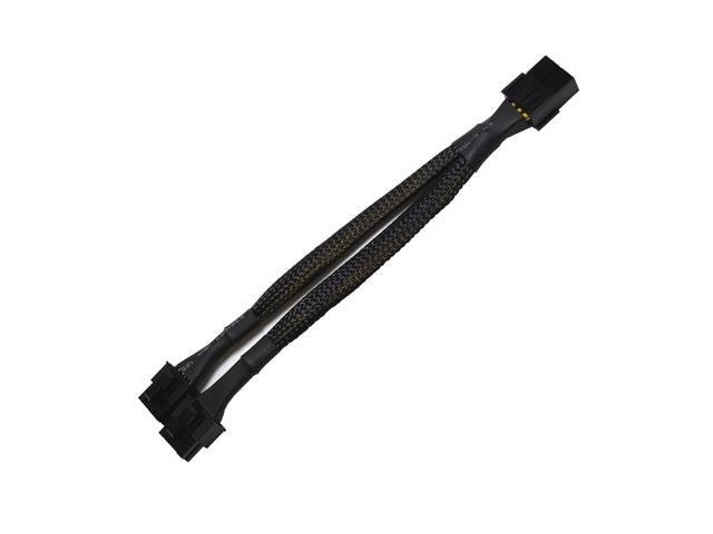 PCI-E 8-Pin Female to Dual 8-Pin Male GPU Power Extension Cable: $21.69 PCI-E 8-Pin Female to Dual 8-Pin Male GPU Power Extension Cable: $21.69