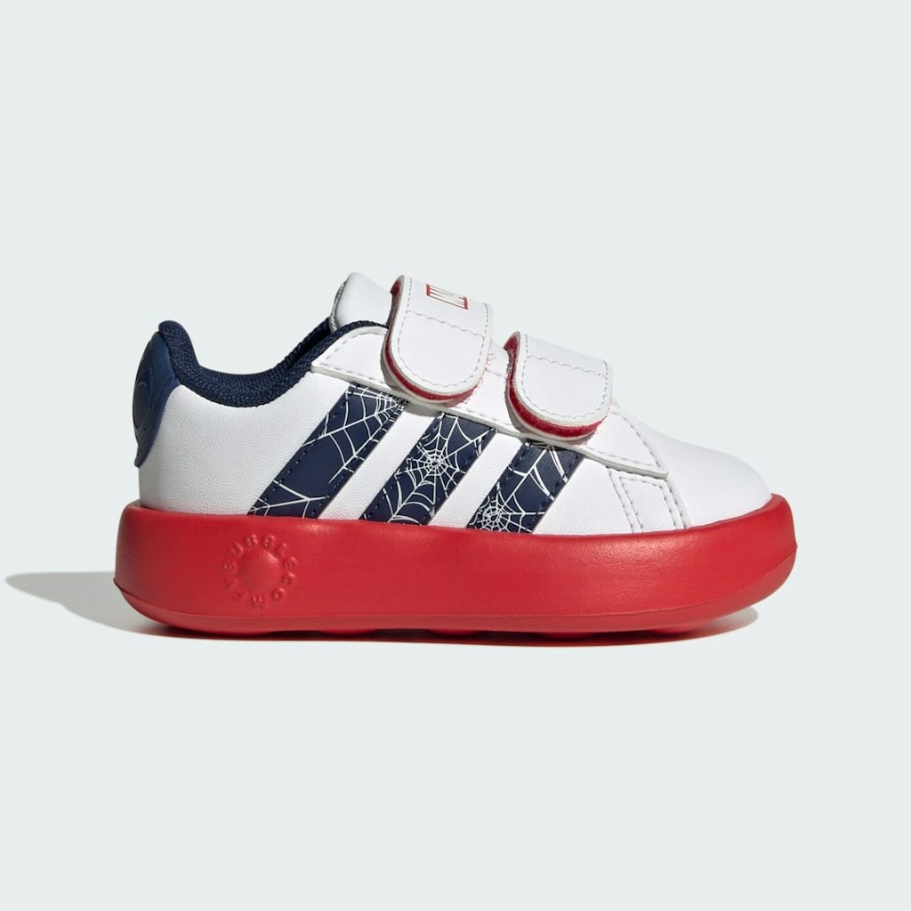 Adidas Marvel Spider-Man Grand Court Infants' Shoes: $42