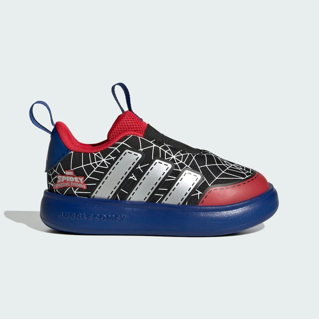 Adidas Marvel Spider-Man Bubblecomic Infant Shoes: $40