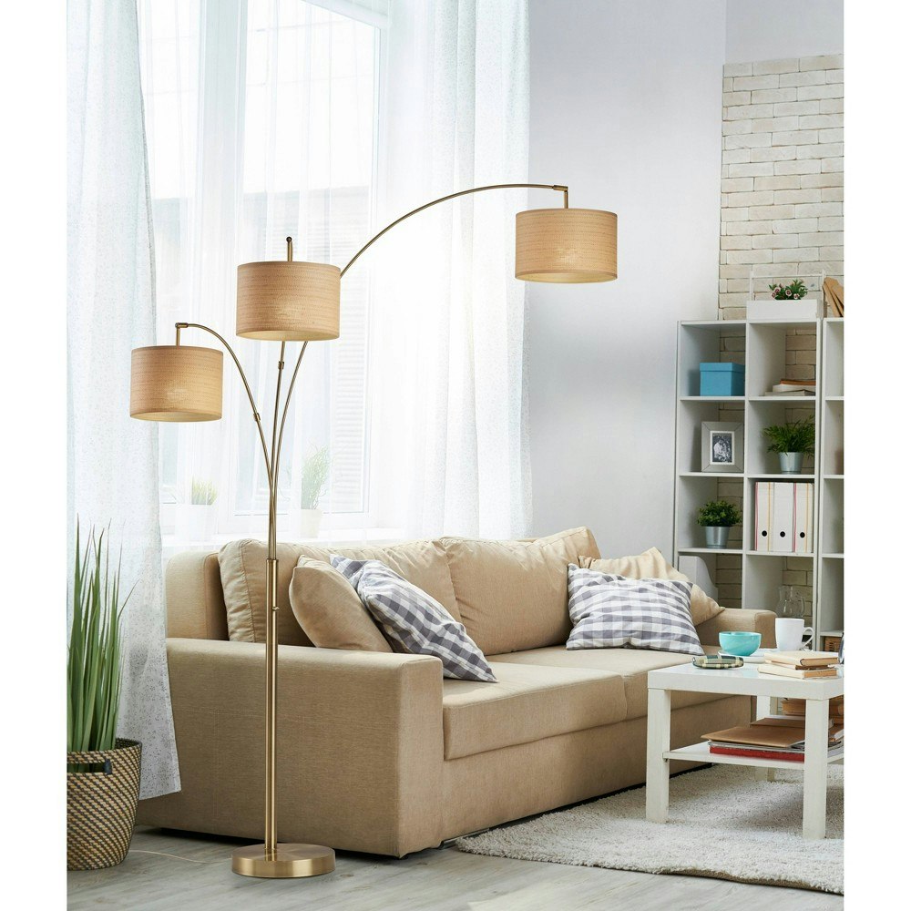 Adesso Bowery 3-Arm Arc Lamp: $400 Adesso Bowery 3-Arm Arc Lamp: $400