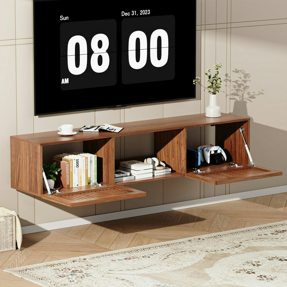 Hommpa Floating TV Stand for 65 to 80-inch TV: $69.98 Hommpa Floating TV Stand for 65 to 80-inch TV: $69.98