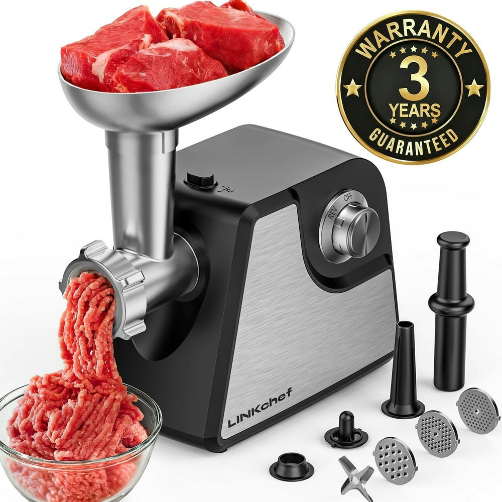 LinkChef 2,400W Electric Meat Grinder and Sausage Stuffer: $47.69