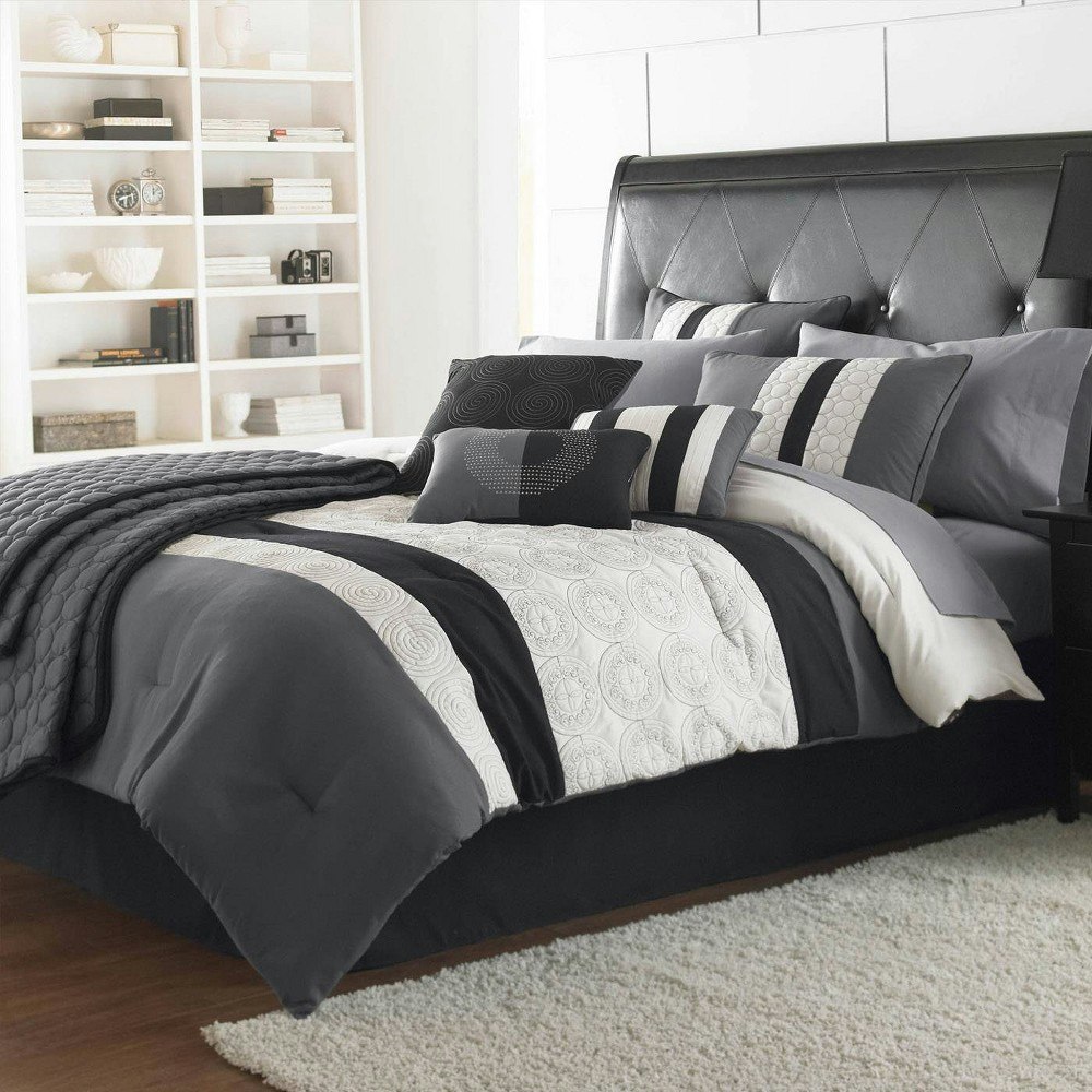 Riverbrook Home Elsie King 7-Piece Comforter Set: $95.99