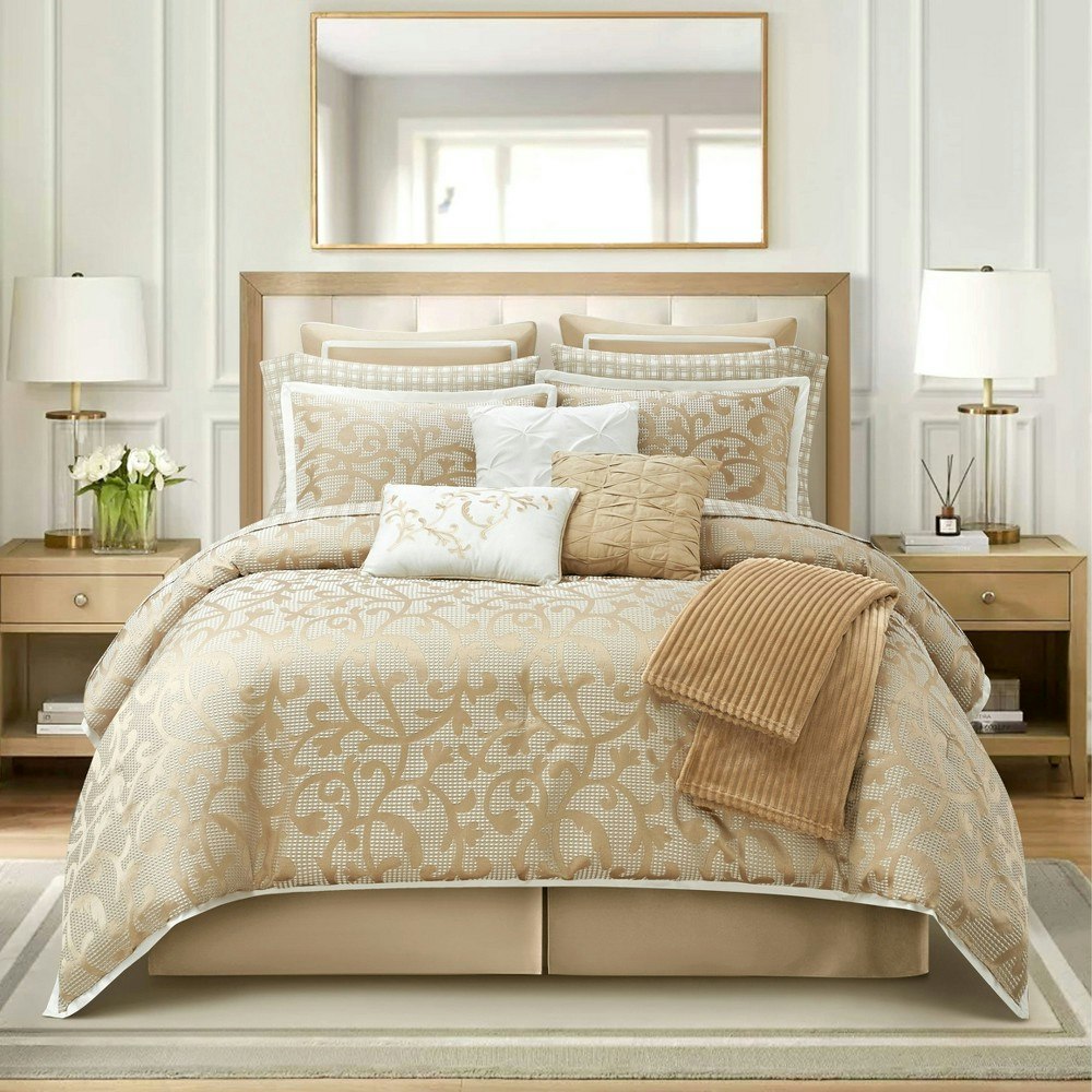Nanshing 14-Piece Johnella Queen Comforter Set: $121.99 Nanshing 14-Piece Johnella Queen Comforter Set: $121.99