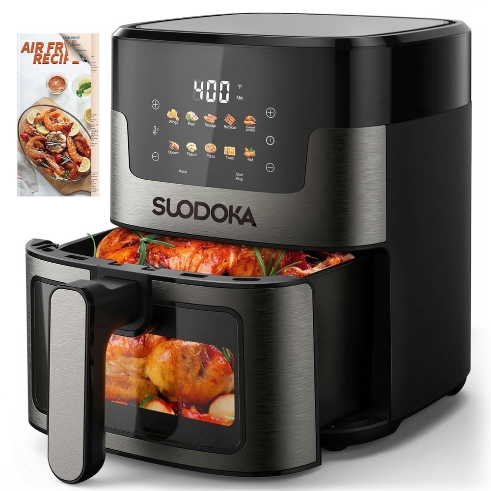 Suodoka 6-Quart 10-in-1 Air Fryer: $49.99