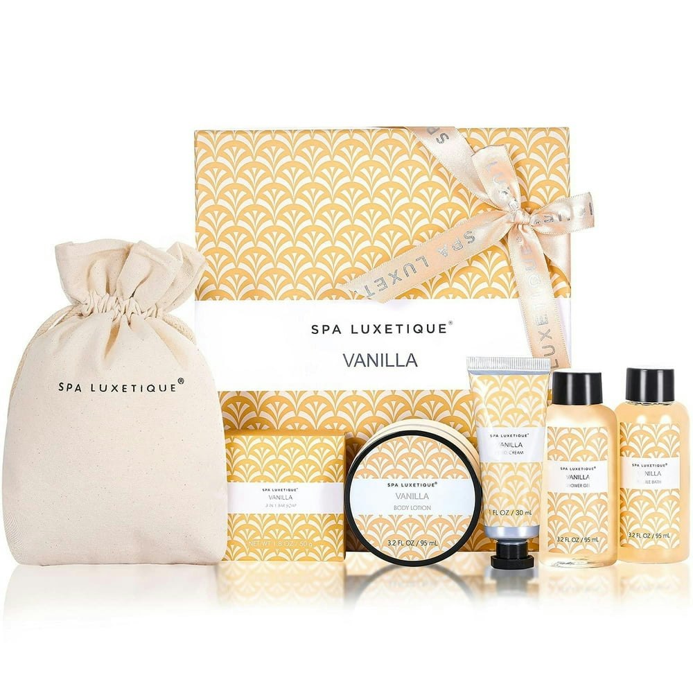 Spa Luxetique Vanilla Bath and Body Gift Set: $16.99 Spa Luxetique Vanilla Bath and Body Gift Set: $16.99