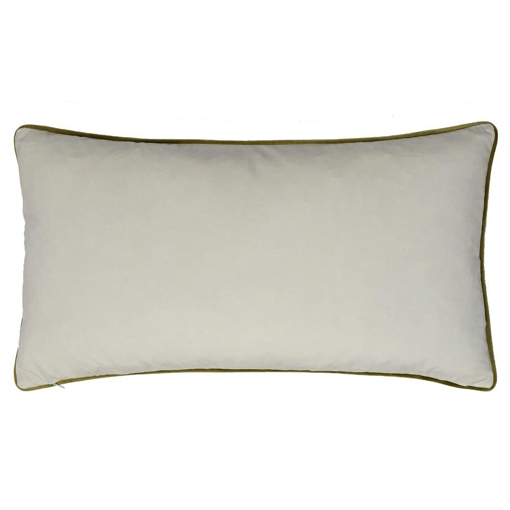 Edie@Home 14"x26" Chelsea Tricolor Lumbar Throw Pillow: $49.49 Edie@Home 14"x26" Chelsea Tricolor Lumbar Throw Pillow: $49.49