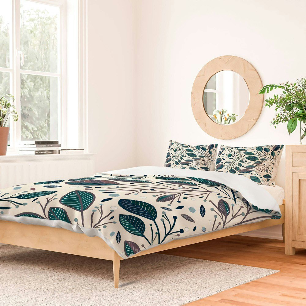 RosebudStudio Always Happy Full/Queen Duvet Set: $187.99 RosebudStudio Always Happy Full/Queen Duvet Set: $187.99