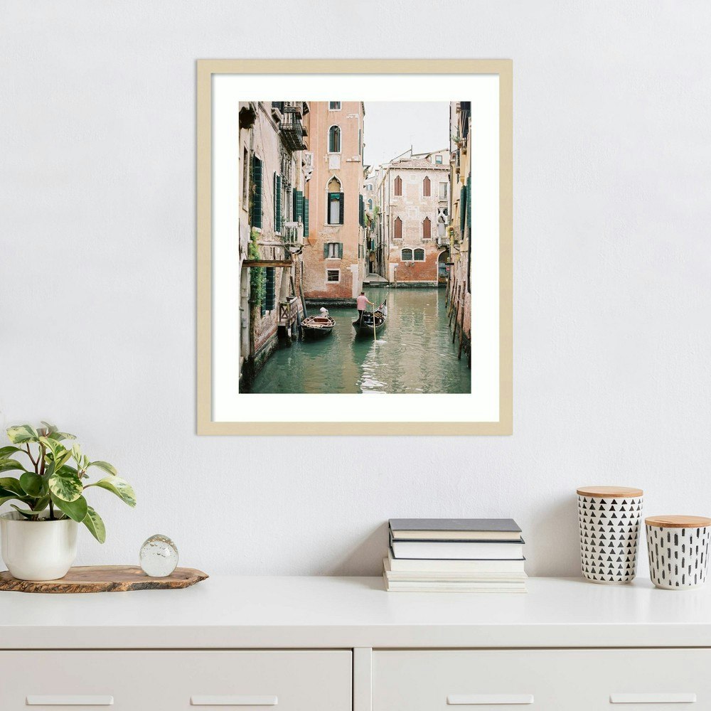 Amanti Art 21"x25" Venice Canals I Wall Art Print: $193.99 Amanti Art 21"x25" Venice Canals I Wall Art Print: $193.99