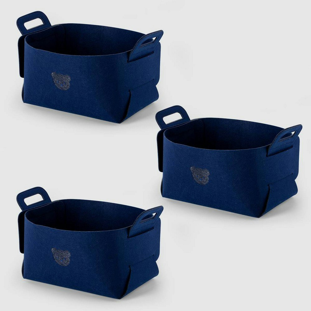 Vusign Felt Storage Basket 3-Pack: $13.99