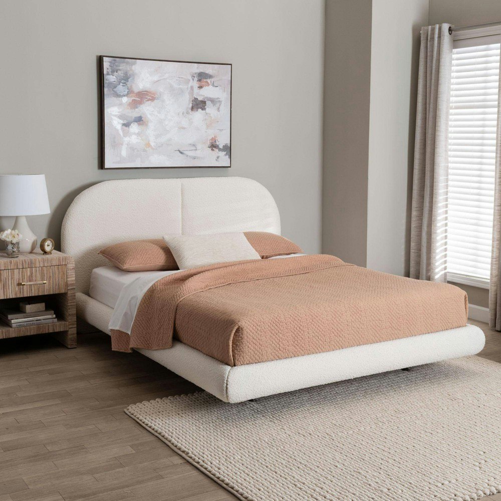 Baxton Studio Cachet Floating Queen Platform Bed: $899.99 Baxton Studio Cachet Floating Queen Platform Bed: $899.99