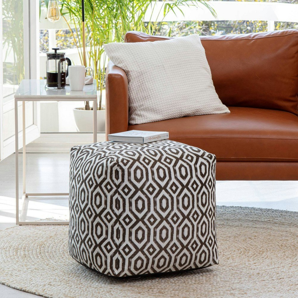 Anji Mountain Zuma Indoor/Outdoor Pouf: $70.99