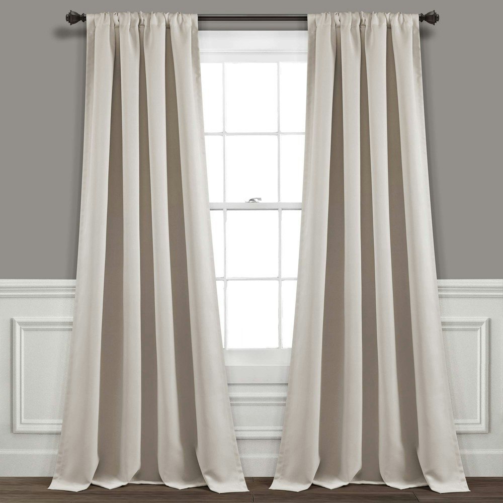 Lush Décor 95"x52" Insulated Blackout Window Curtain Panels 2-Pack: $54.99 Lush Décor 95"x52" Insulated Blackout Window Curtain Panels 2-Pack: $54.99