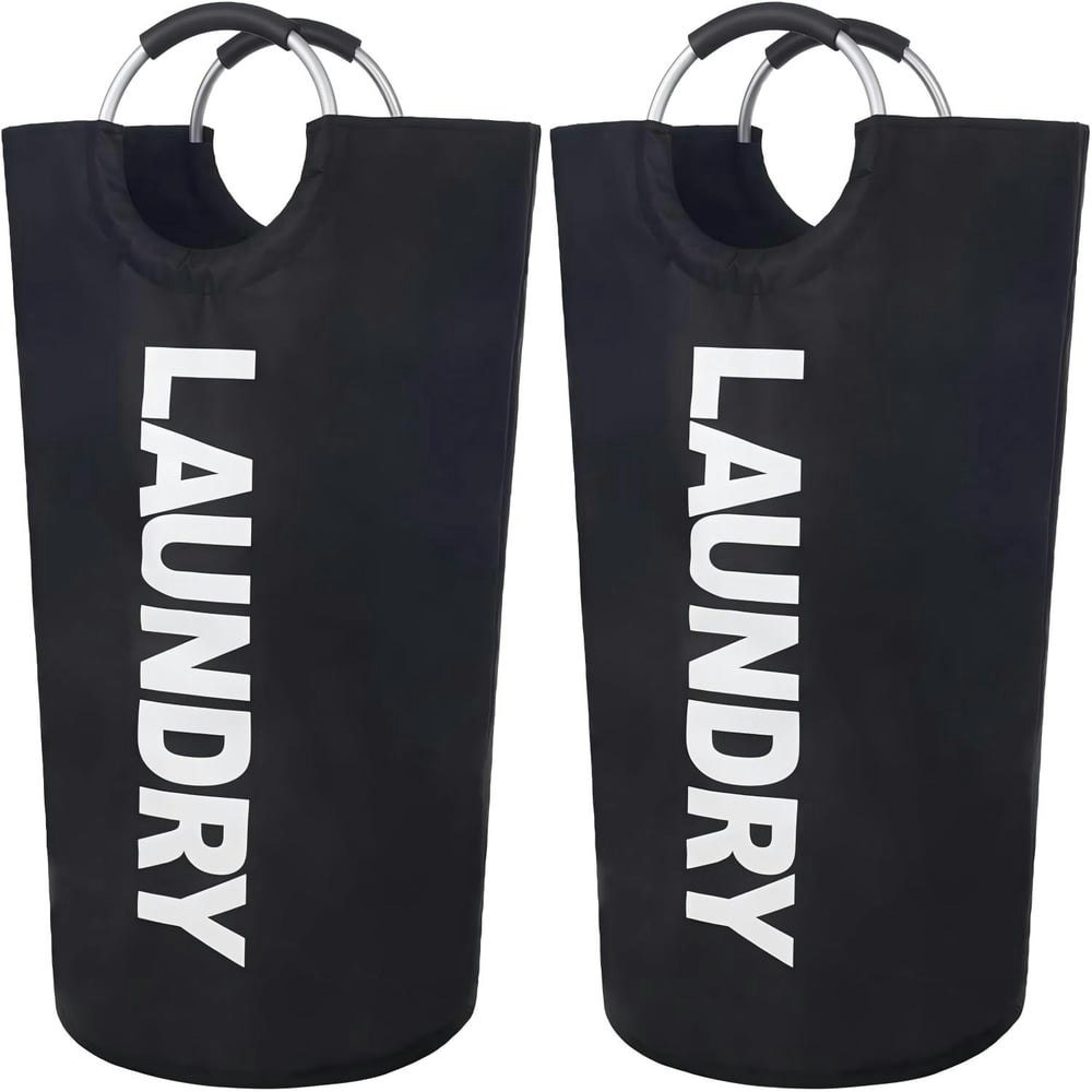 Behome 90L Laundry Basket 2-Pack: $15.99