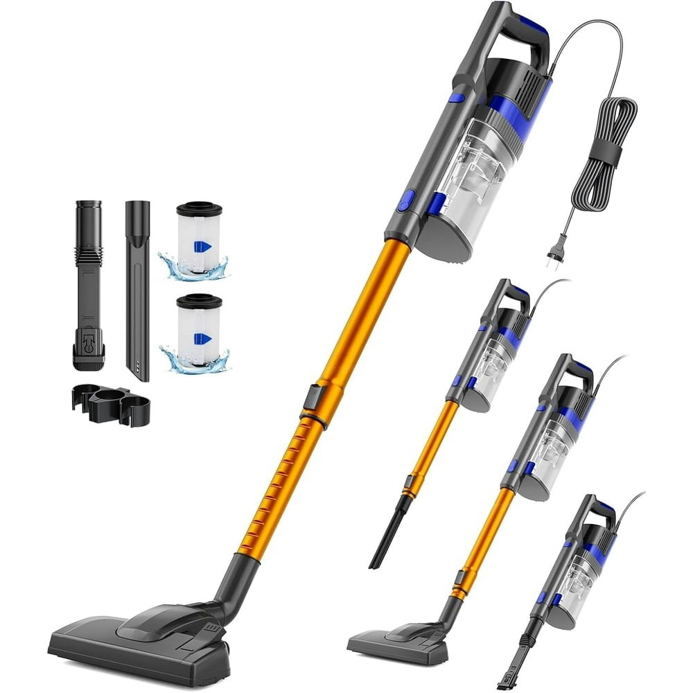 680W Corded Stick Vacuum Cleaner: $55.88