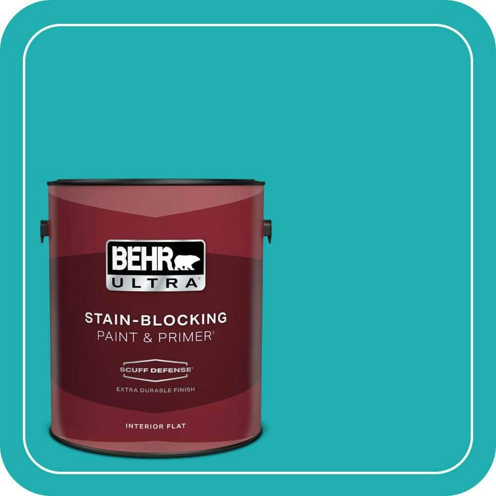 Home Decorators Collection Larkspur Blue 1-Gallon Flat Interior Paint and Primer: $43.98 Home Decorators Collection Larkspur Blue 1-Gallon Flat Interior Paint and Primer: $43.98