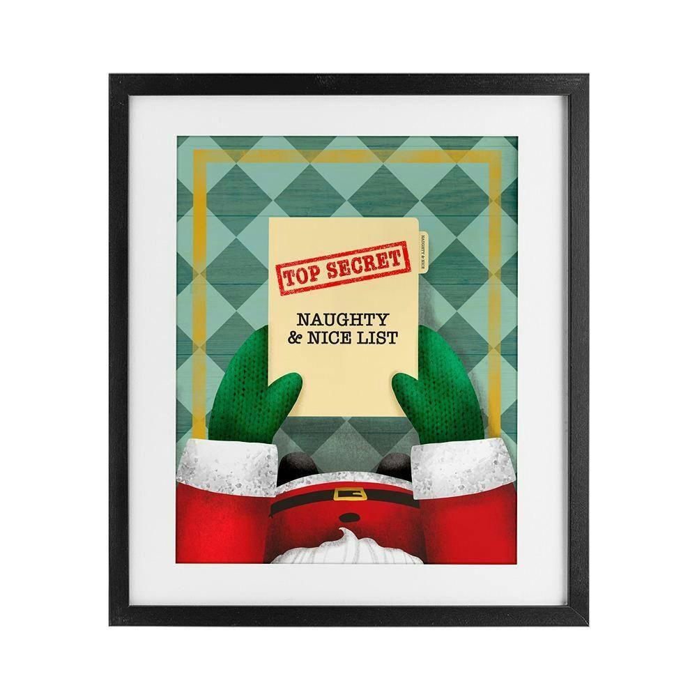 Jilly Jack Designs 21x17-Inch Framed Typography Art Print: $58.33
