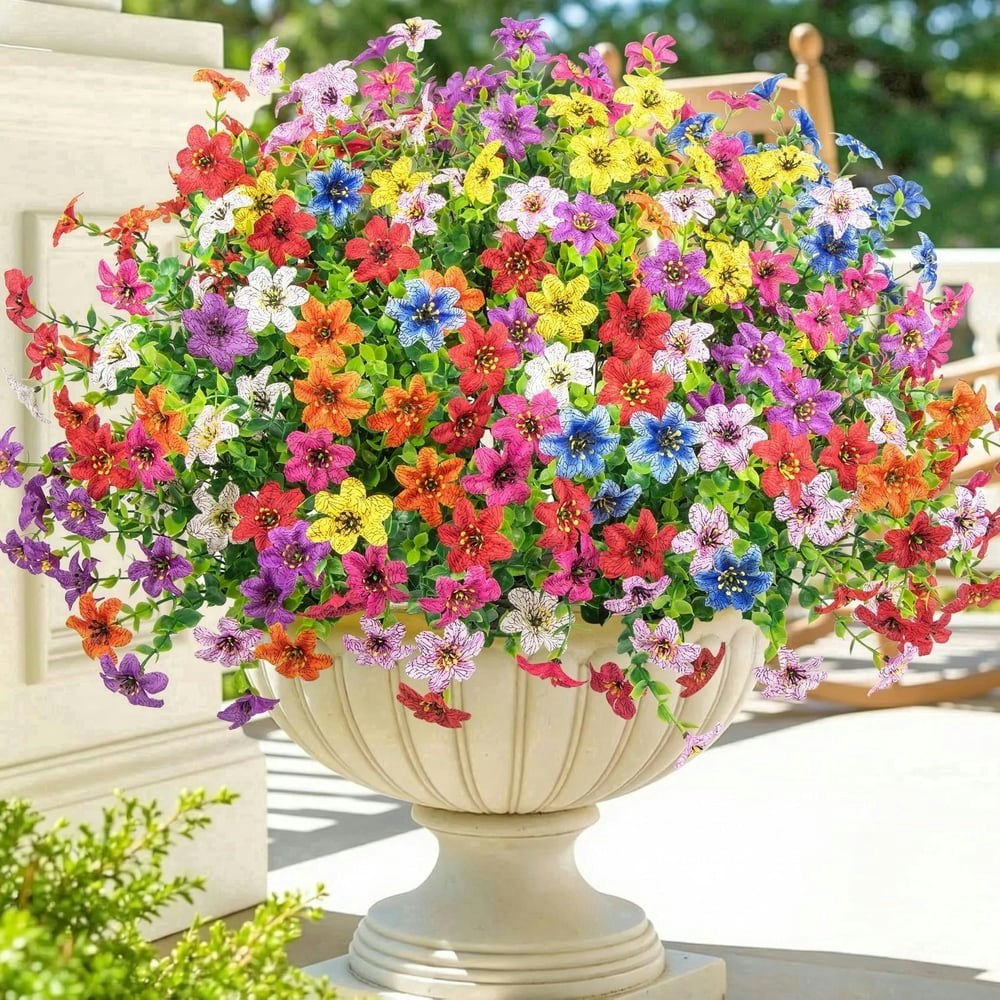 AcerichFad Artificial Flowers 24-Bundle Set: $19.89