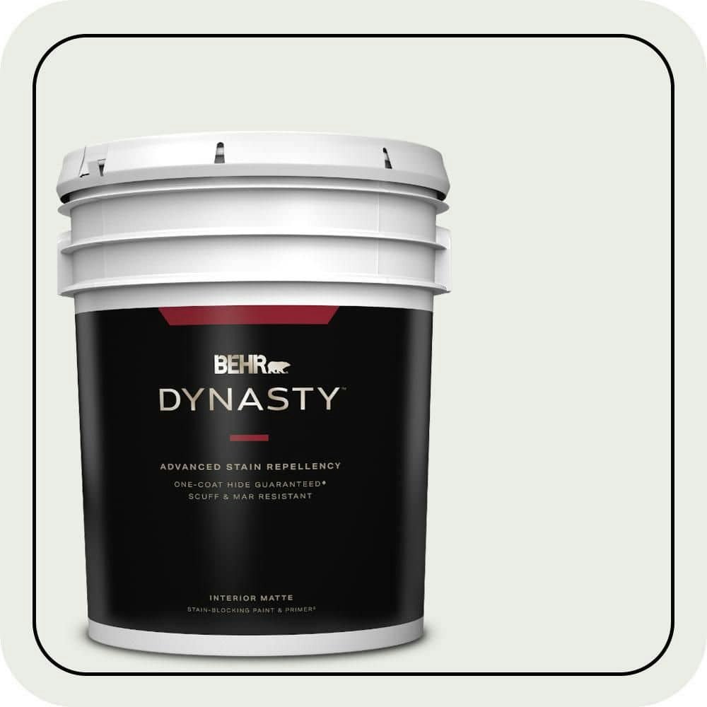 Behr Snow Leopard Matte Interior Stain-Blocking Paint and Primer 5-Gallon: $289 Behr Snow Leopard Matte Interior Stain-Blocking Paint and Primer 5-Gallon: $289