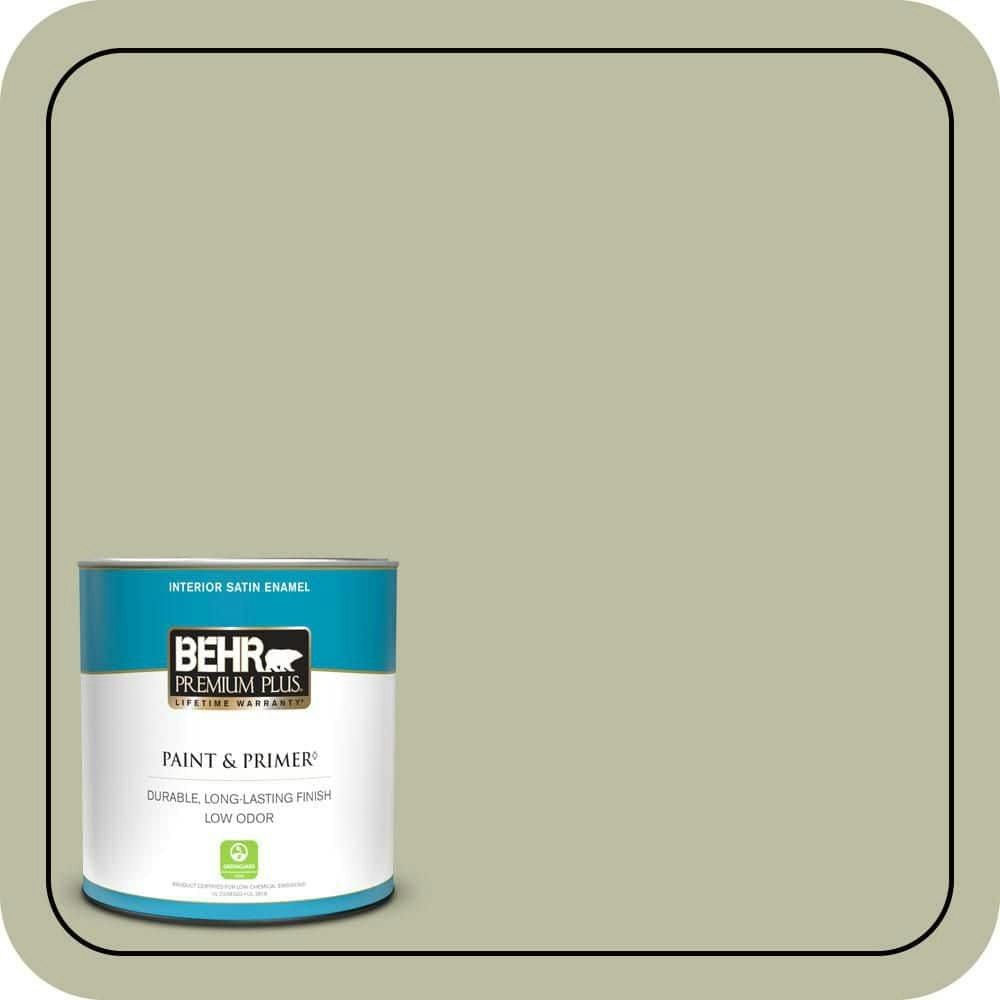 Dried Thyme Satin Interior Paint and Primer 1-Quart: $19.48 Dried Thyme Satin Interior Paint and Primer 1-Quart: $19.48