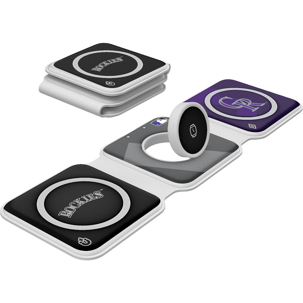 Keyscaper Colorado Rockies 3-in-1 Foldable Charger: $69.99 Keyscaper Colorado Rockies 3-in-1 Foldable Charger: $69.99