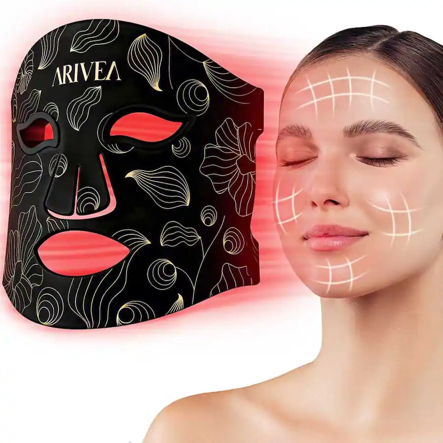 Arivea Wireless Red Light Therapy Face Mask: $100