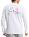 Pudolla Men's UPF 50+ Long Sleeve Fishing Shirt for $12 + free shipping w/ Prime
