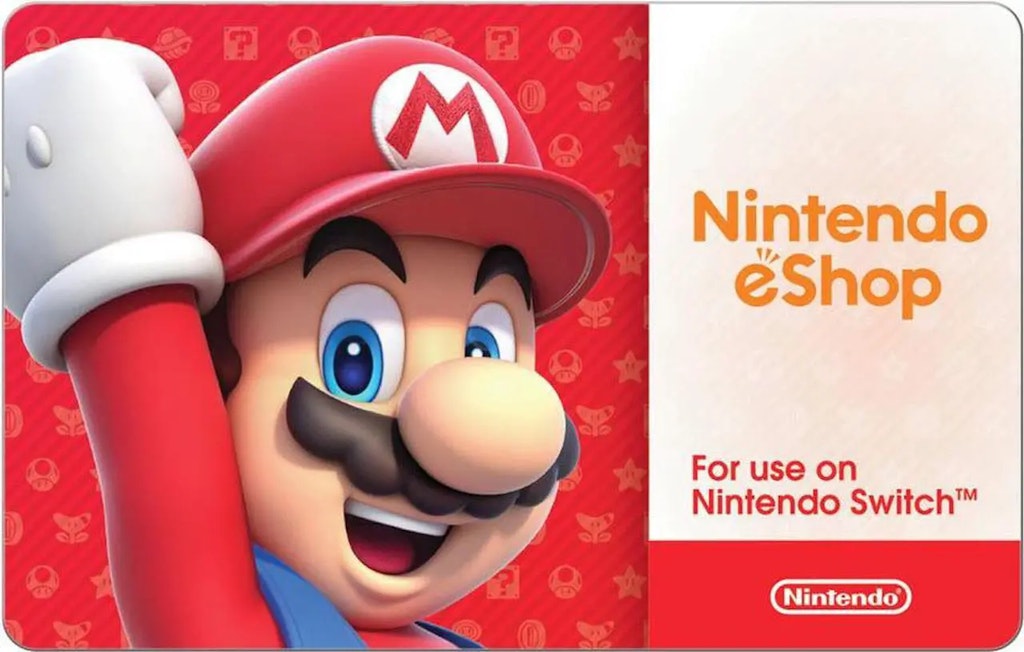 $55 in Nintendo eShop Gift Cards: $50