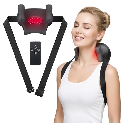 Yivoorc Cordless Neck and Shoulder Shiatsu Massager: $15.49