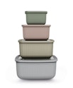 Art & Cook 8-Piece Rectangle Bowl Set w/ Lids for $9 + free shipping w/ $39