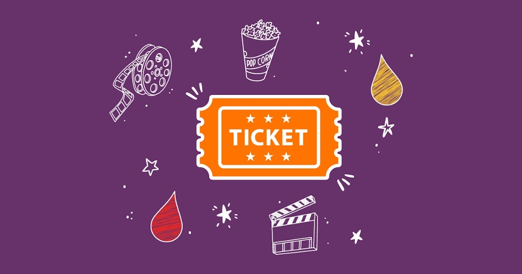 Fandango Movie Ticket: Free when you donta eblood