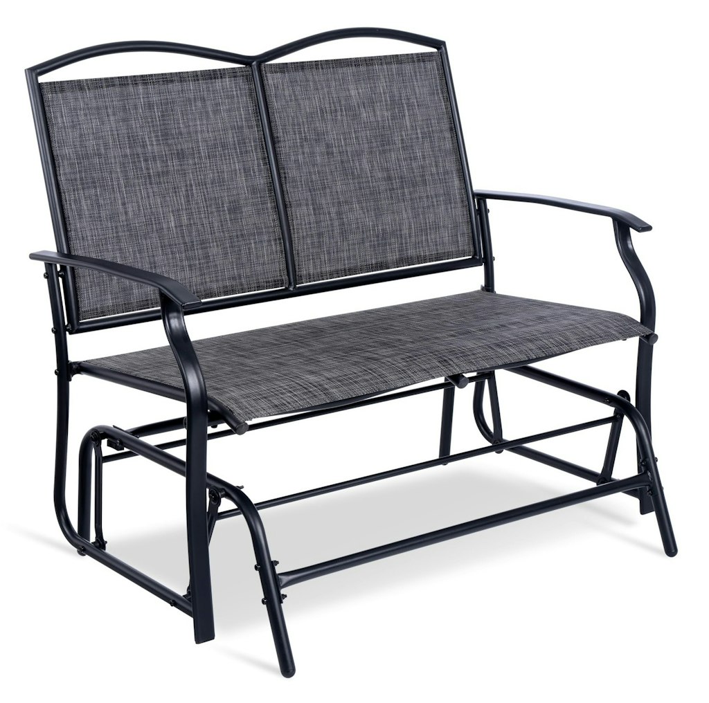 Backyard Expressions 2-Person Outdoor Glider Bench: $63