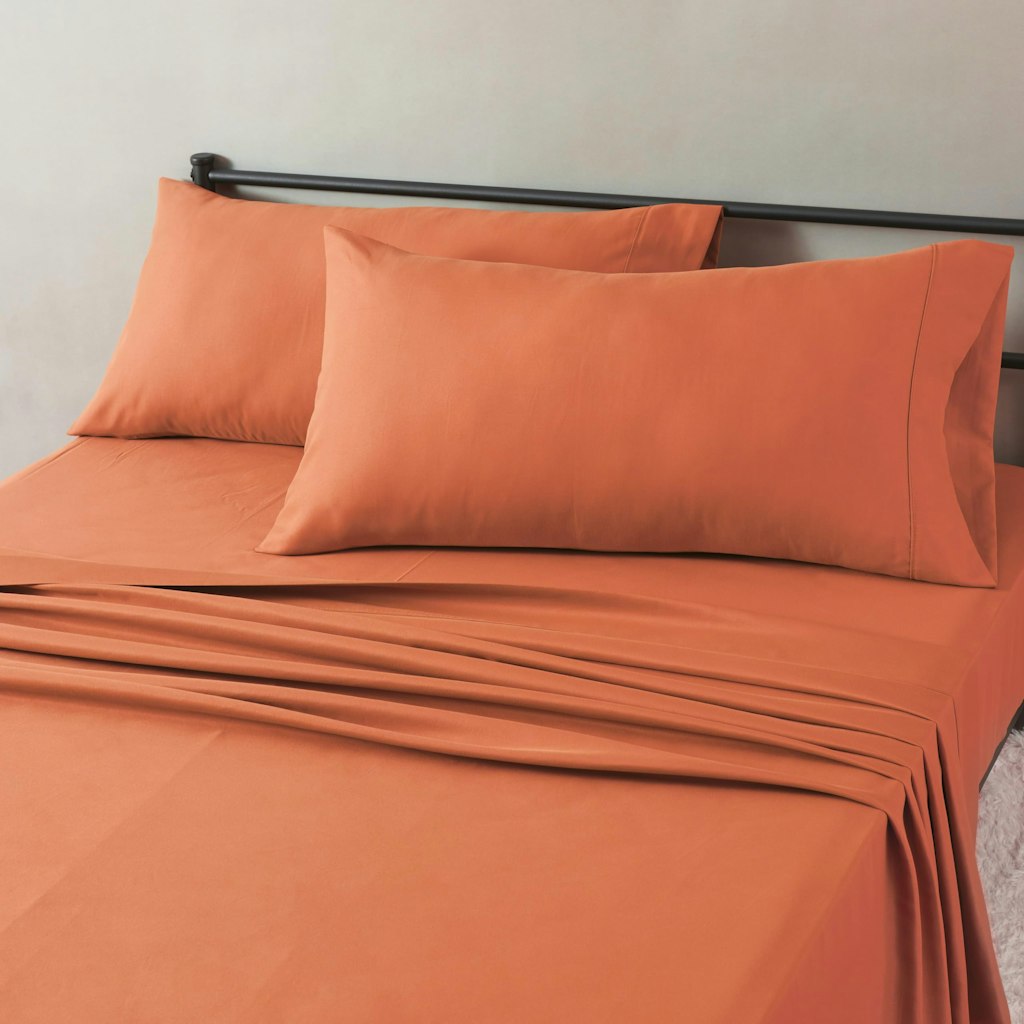 Amazon Basics King 4-Piece Microfiber Bed Sheet Set: from $16