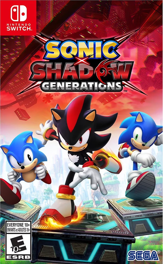 SEGA Sonic X Shadow Generations for Nintendo Switch: $25