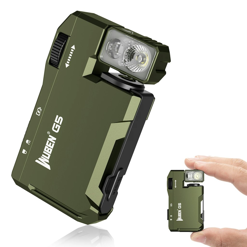 Wuben G5 Rechargeable EDC Flashlight: $16
