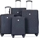 Travelhouse 4-Piece ABS Spinner Luggage Set w/ TSA Lock for $60 + free shipping