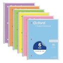 Oxford College Ruled Spiral Notebooks 6-Pack for $8 + free shipping w/ Prime