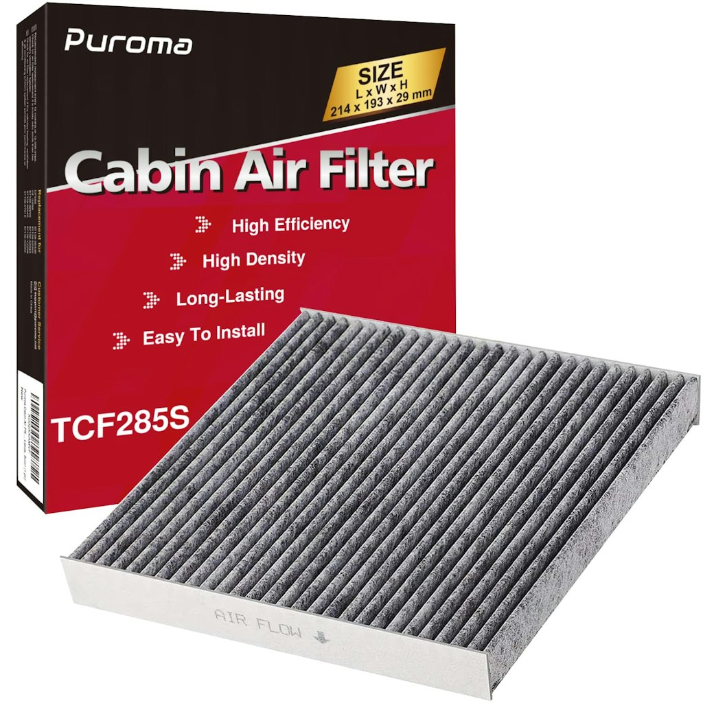 Puroma Cabin Air Filter w/ Activated Carbon: $9.84