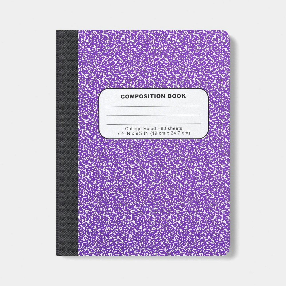 Dealworthy 7.5"x9.75" College Ruled Composition Book: $0.39 Dealworthy 7.5"x9.75" College Ruled Composition Book: $0.39