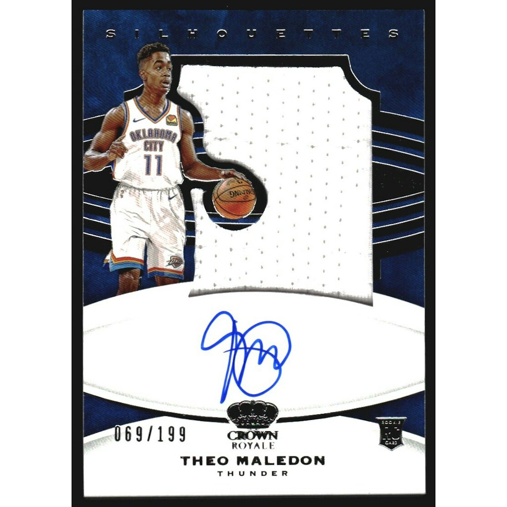 2020-21 Crown Royale Theo Maledon Jersey Autograph Card 199-Count: $13.50
