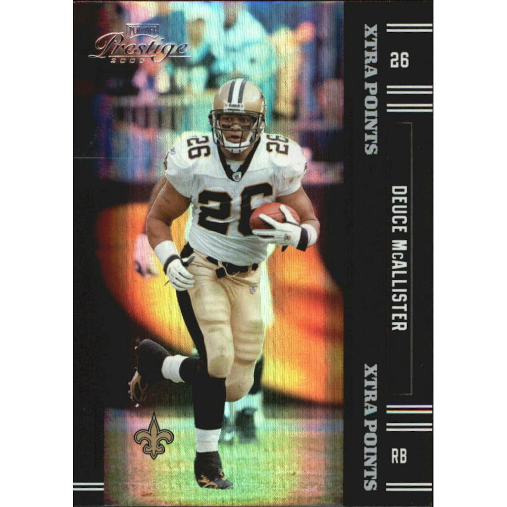 2005 Playoff Prestige Xtra Points Black Deuce McAllister #85 Card: $13.50