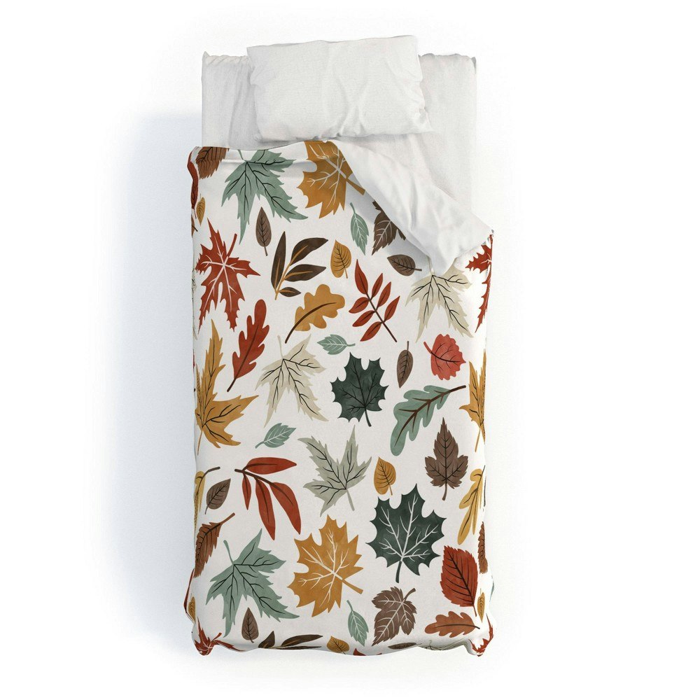 Deny Designs Marta Barragan Camarasa Autumn Leaves Twin/Twin XL Bedding Set 2-Pack: $159.99 Deny Designs Marta Barragan Camarasa Autumn Leaves Twin/Twin XL Bedding Set 2-Pack: $159.99