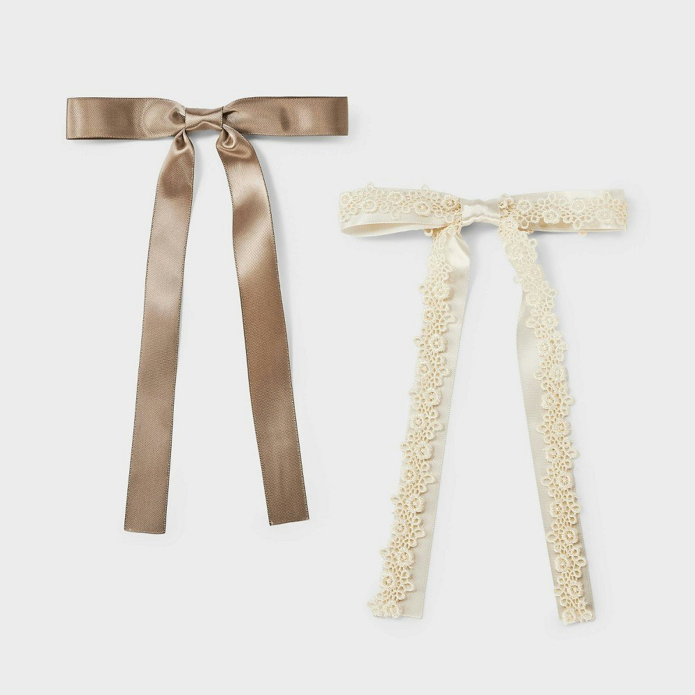 A New Day Hair Bow Barrette 2-Pack: $10