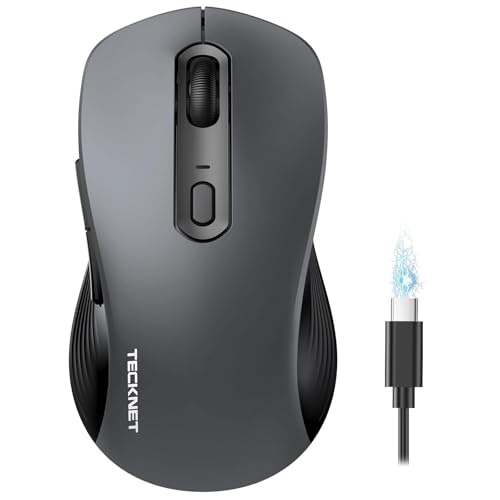 Tecknet Rechargeable Wireless Bluetooth Mouse: $15.99 Tecknet Rechargeable Wireless Bluetooth Mouse: $15.99