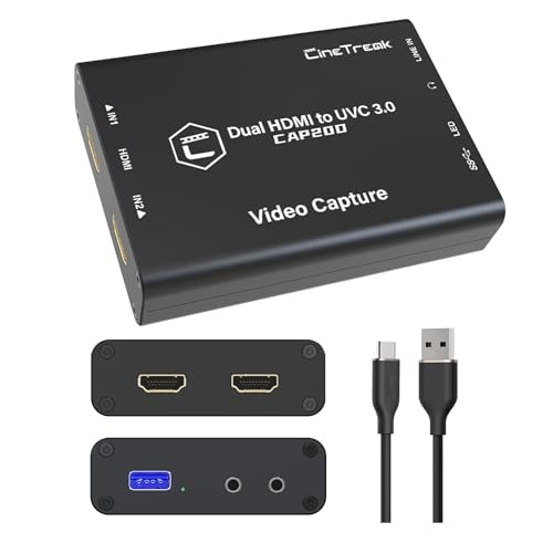 Cinetreak Dual HDMI to USB 3.0 Video Capture Card: $179 Cinetreak Dual HDMI to USB 3.0 Video Capture Card: $179